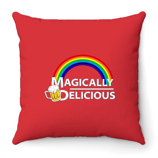 Magically Delicious Throw Pillows