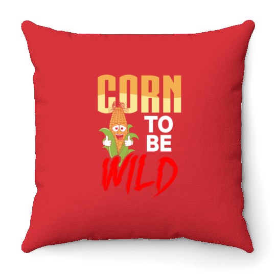 Corn Agriculture Crops Farming Farmer Throw Pillows
