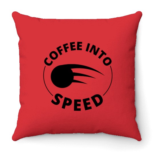Dodgeball Player Coach Team Sports Coffee Throw Pillows
