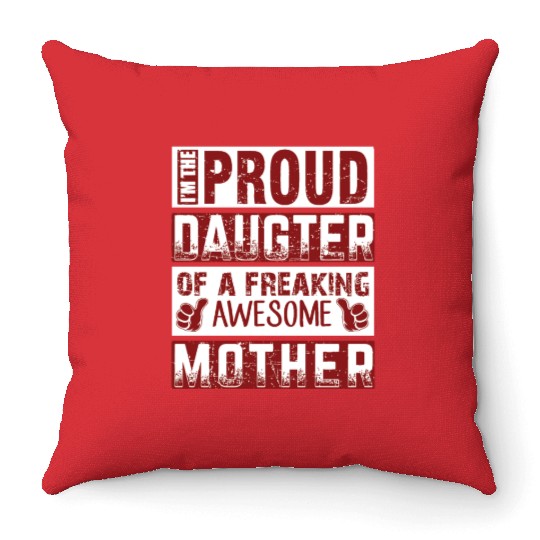Son in law Mother in law Throw Pillows