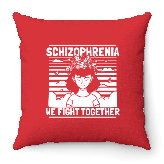 Psychology Psychologist Mental Health Awareness Throw Pillows