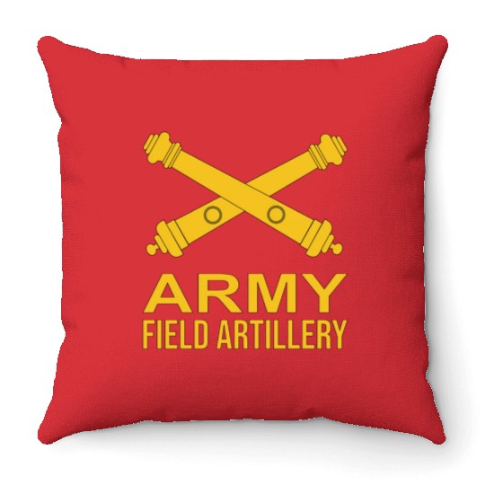 ARMY FIELD ARTILLERY BRANCH US USA Pullover Throw Pillows