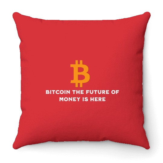 Bitcoin Throw Pillows