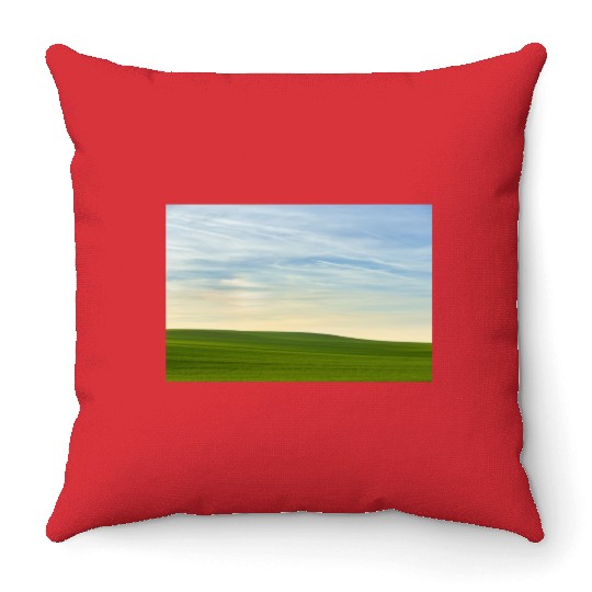 Peaceful Serenity In Nature Throw Pillows