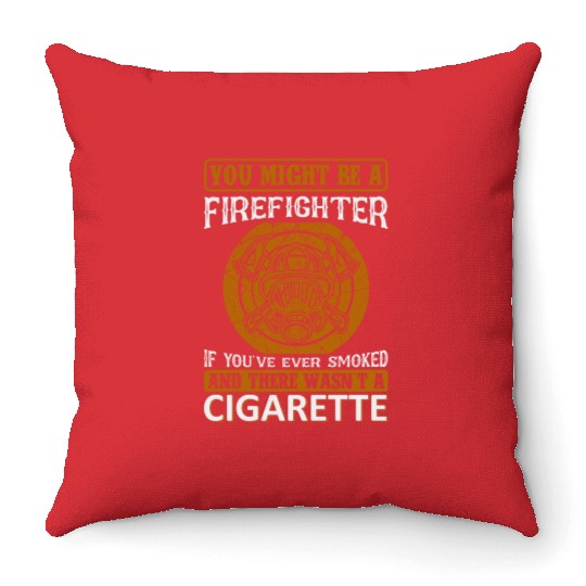 Firefighter Throw Pillows