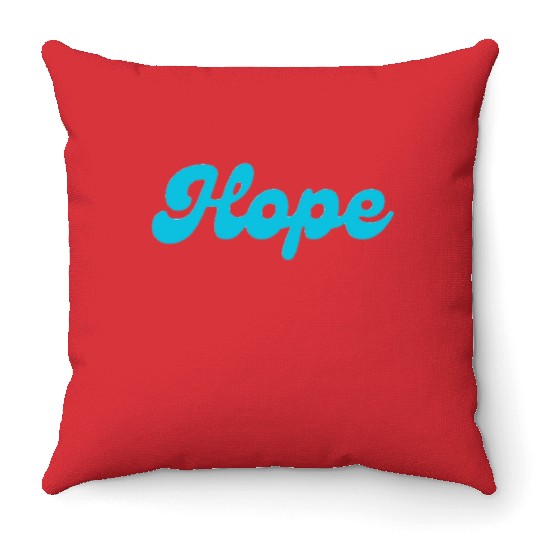 HOPE Unisex retro design for Throw Pillows , Stickers,