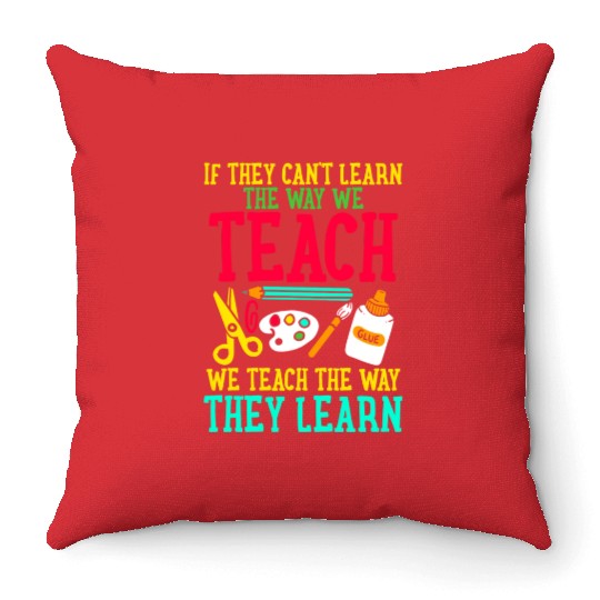 SPED Teacher Special Education Throw Pillows