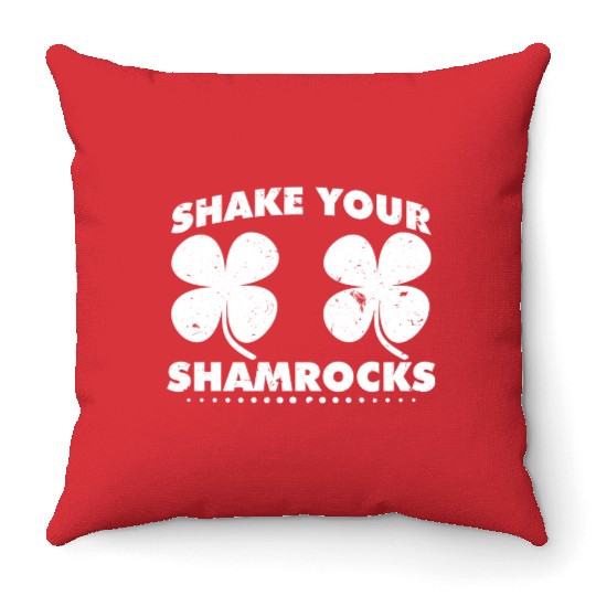 St Patrick Saint Patrick s Day Irish Green Ireland Throw Pillows