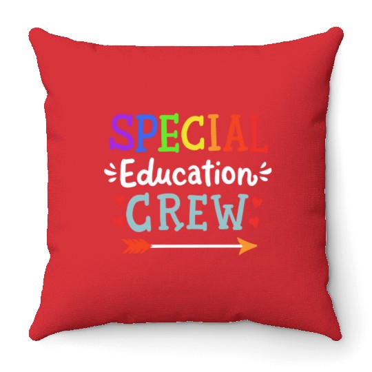 Special Education Sped Teacher Sped Student Throw Pillows