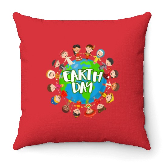 Earth Day 2023 Throw Pillows
