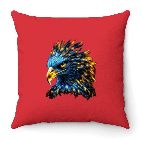 Phoenix Portrait Throw Pillows