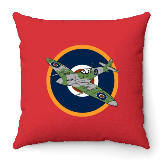 Spitfire Throw Pillows