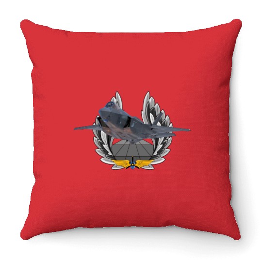 F-35 Lightning II Throw Pillows