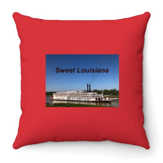 Sweet Louisiana Throw Pillows