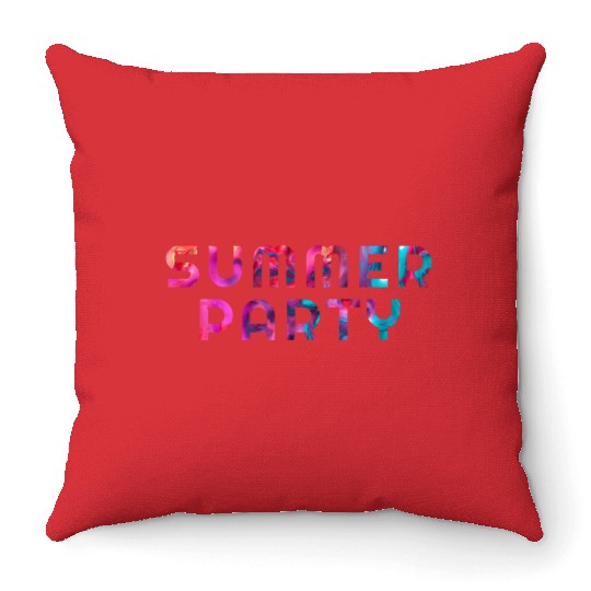 Stay Cool and Stylish: Our Summer Party Attire Tip Throw Pillows