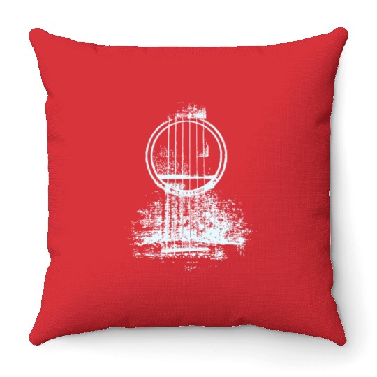 Rock & Metal Guitar Throw Pillows