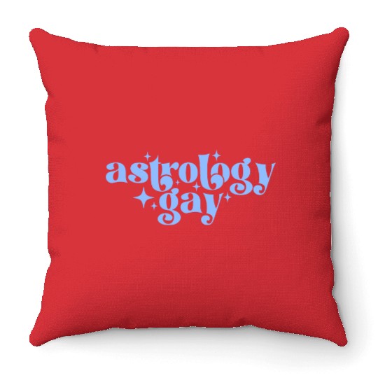 Astrology Gay Throw Pillows