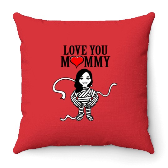 Mothers Day Throw Pillows for Women Mom Life Mommy Mummy