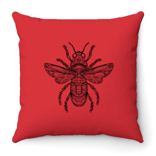 Bug Beetle Insect Throw Pillows