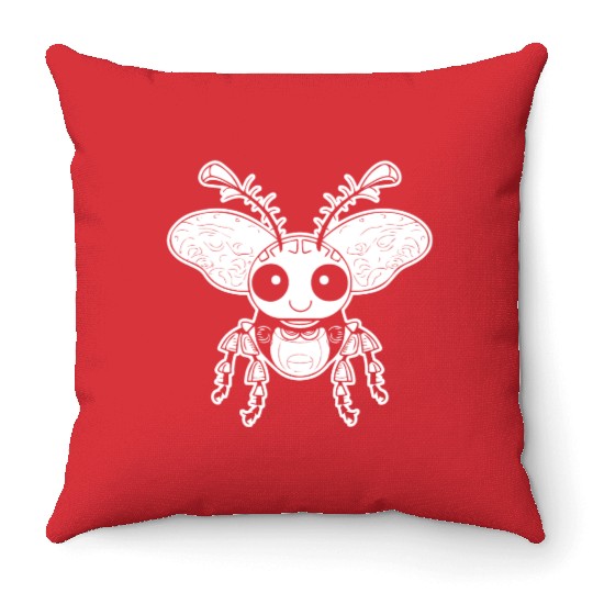 Bug Beetle Insect Throw Pillows