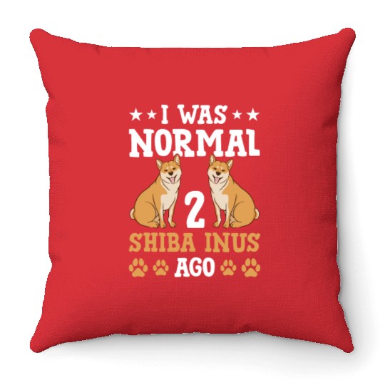 Shiba Inu Dog Lover Puppy Breeder Pet Dog Owner Throw Pillows