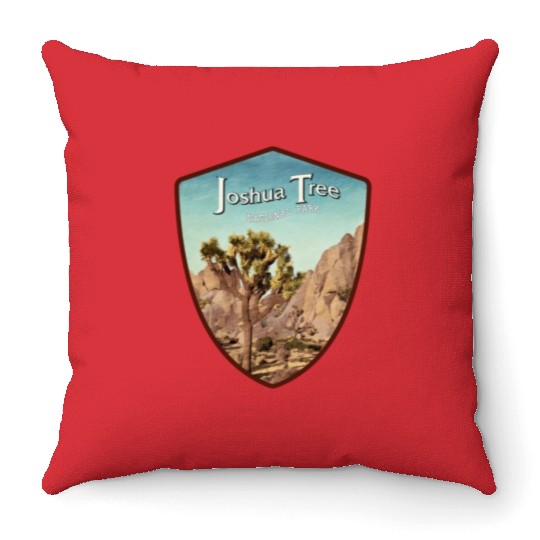 Joshua tree national park Throw Pillows