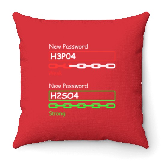 Chemist Science Teacher Student Chemistry Throw Pillows