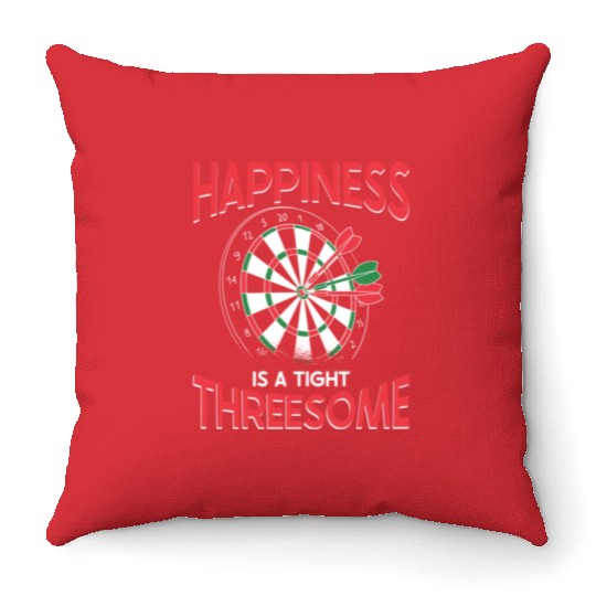 Dart Darts Dartboard Bullseye Dart Arrow Throw Pillows