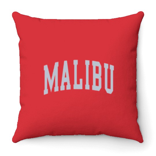 Brandy Light Blue Malibu Throw Pillows