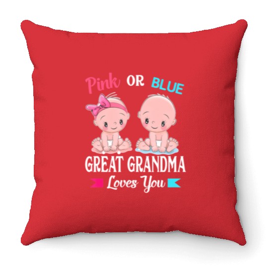 Peace Love & Pitbulls - Funny Dog Lover Pitbull Ow Throw Pillows