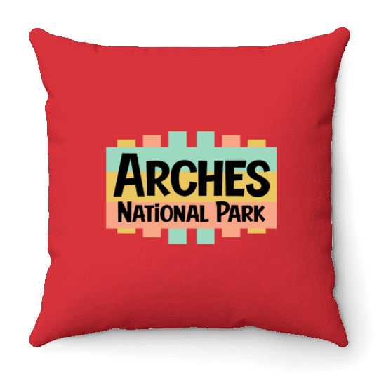 Arches National Park 1 Throw Pillows