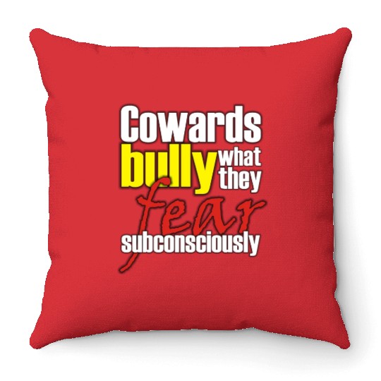 bully Throw Pillows