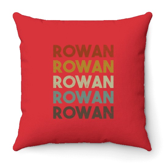 Rowan 80S Style Throw Pillows
