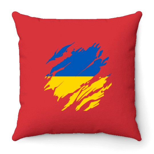 Ukrainian Flag Ukraine Throw Pillows