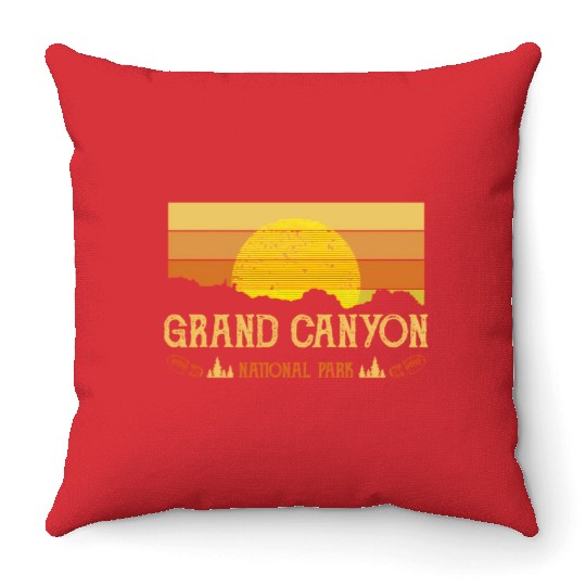 Grand Canyon National Park Throw Pillows