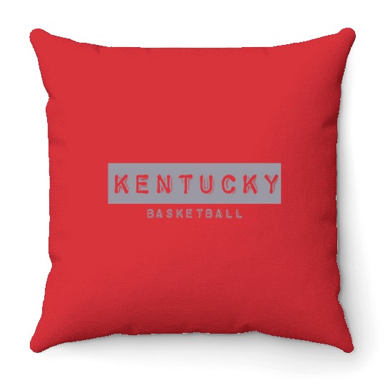 Kentucky Big Blue Baetball Football Throw Pillows