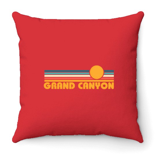 Grand Canyon Sunset Throw Pillows