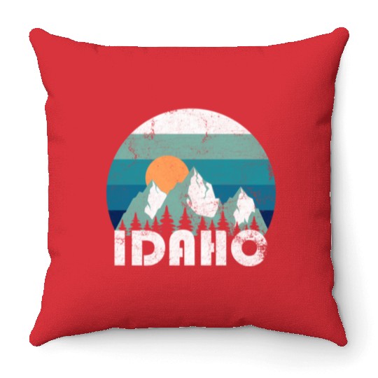 Idaho State Throw Pillows
