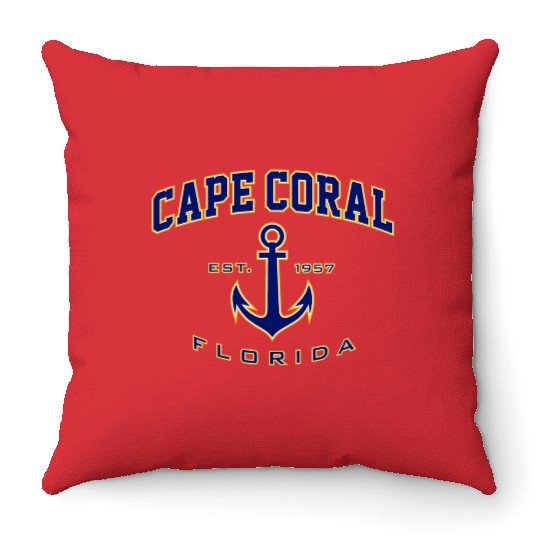 Cape Coral Florida For Throw Pillows