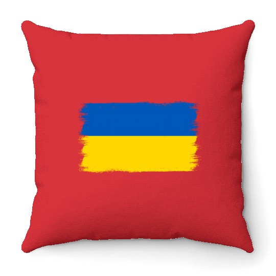 Ukrainian Flag Ukraine Throw Pillows