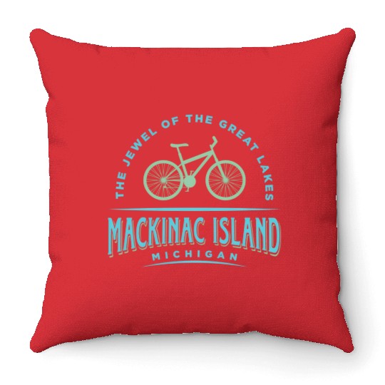 Mackinac Island Throw Pillows