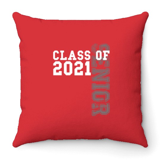 Senior Class Of 2021 Graduation 2021 Throw Pillows