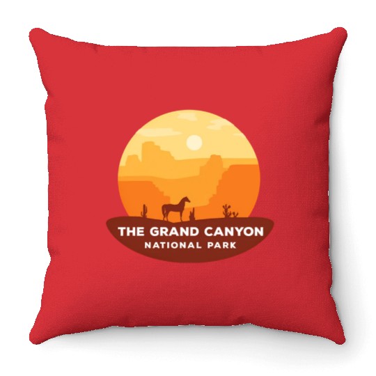 Grand Canyon National Park Arizonna - Throw Pillows