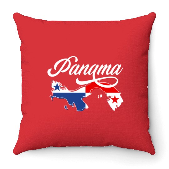 Panama Panamanian Throw Pillows