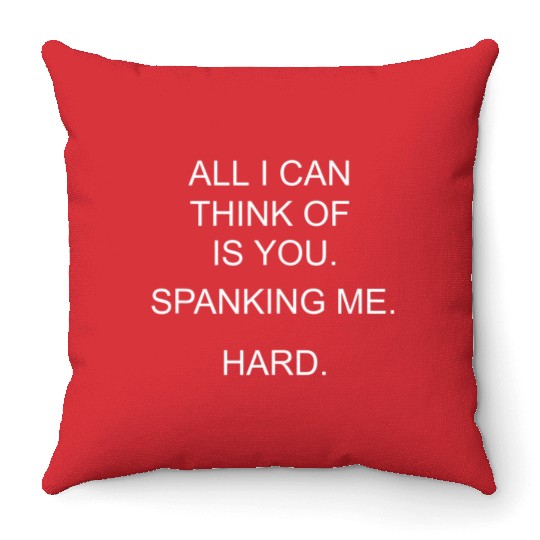 Bdsm Abdl Kinkster Spank Me Daddy Submissive Kink Throw Pillows