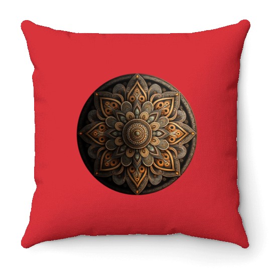Mandala Throw Pillows