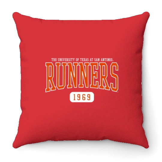 Ut San Antonio Roadrunners Est Throw Pillows