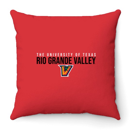Ut Rio Grande Valley Utrgv Vaqueros Stacked Throw Pillows