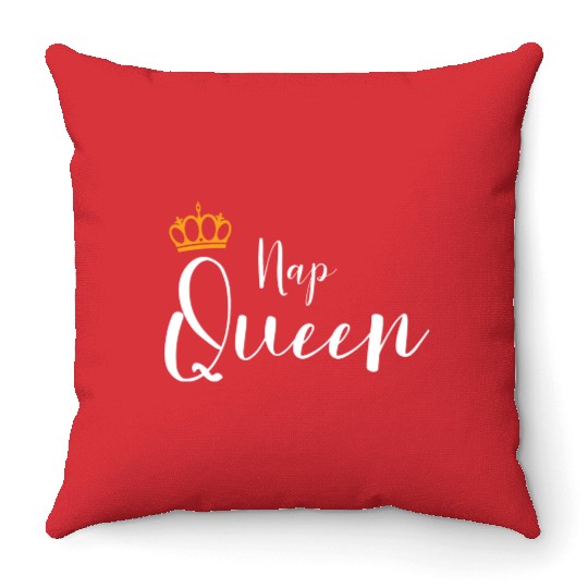 Funny Nap Lover Teens Girls Women Nap Throw Pillows