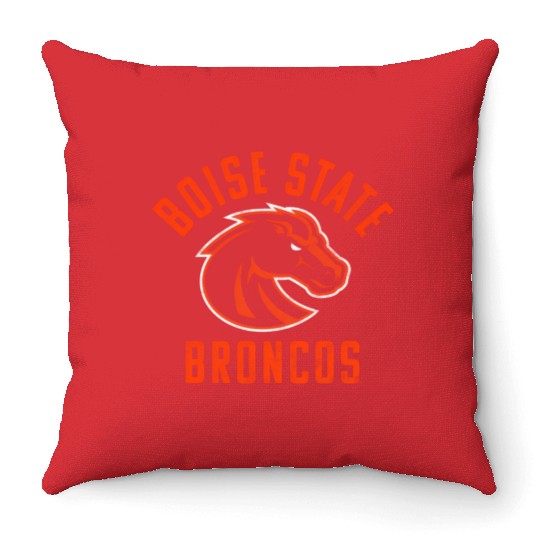 Boise State Bsu Broncos Throw Pillows